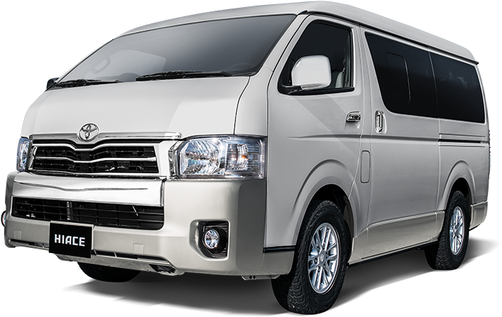 Toyota Hiace Front View - Toyota Hiace Philippines Price List (1024x460), Png Download