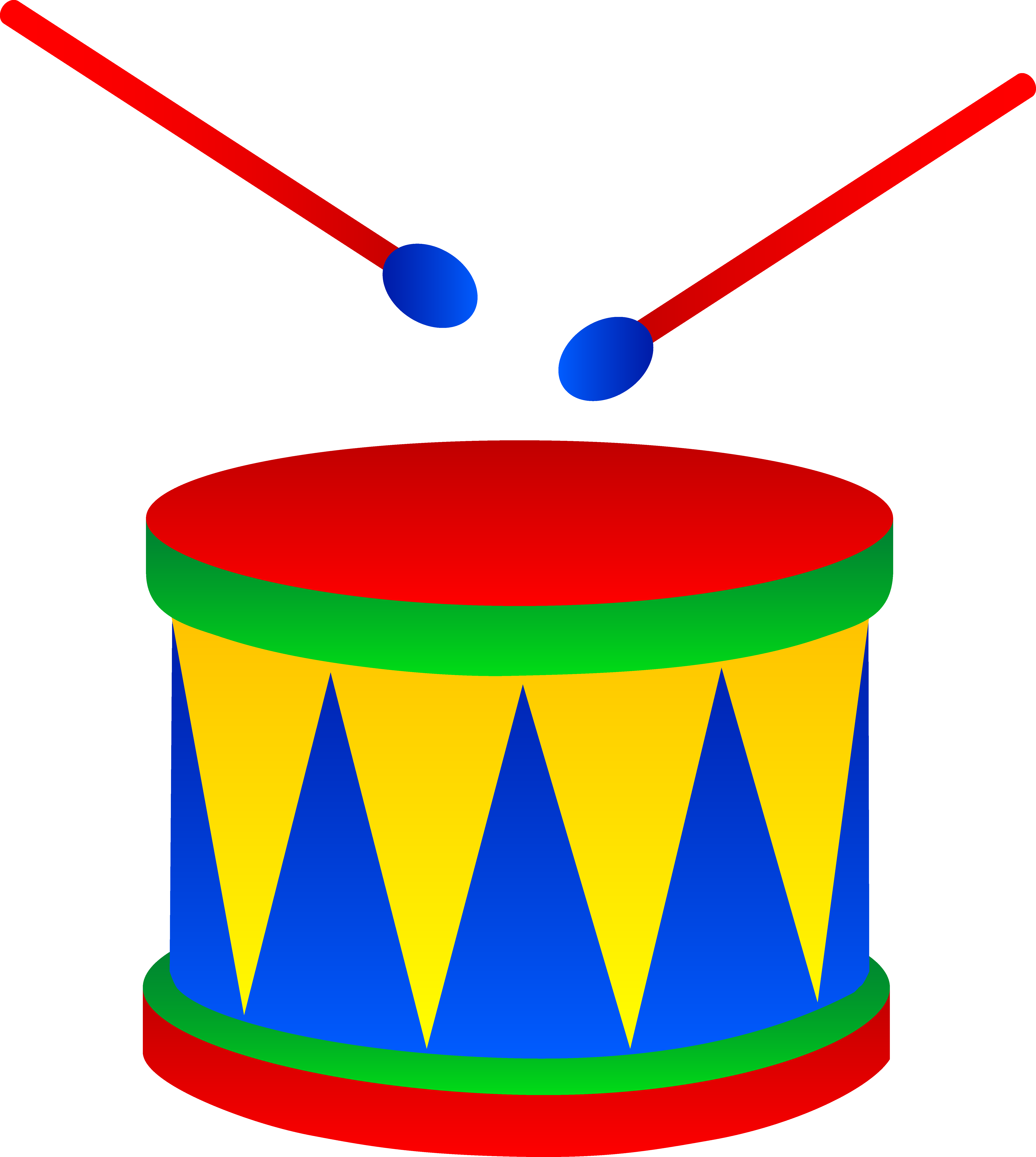 Drum Pictures - Free Clipart Drum (5955x6648), Png Download