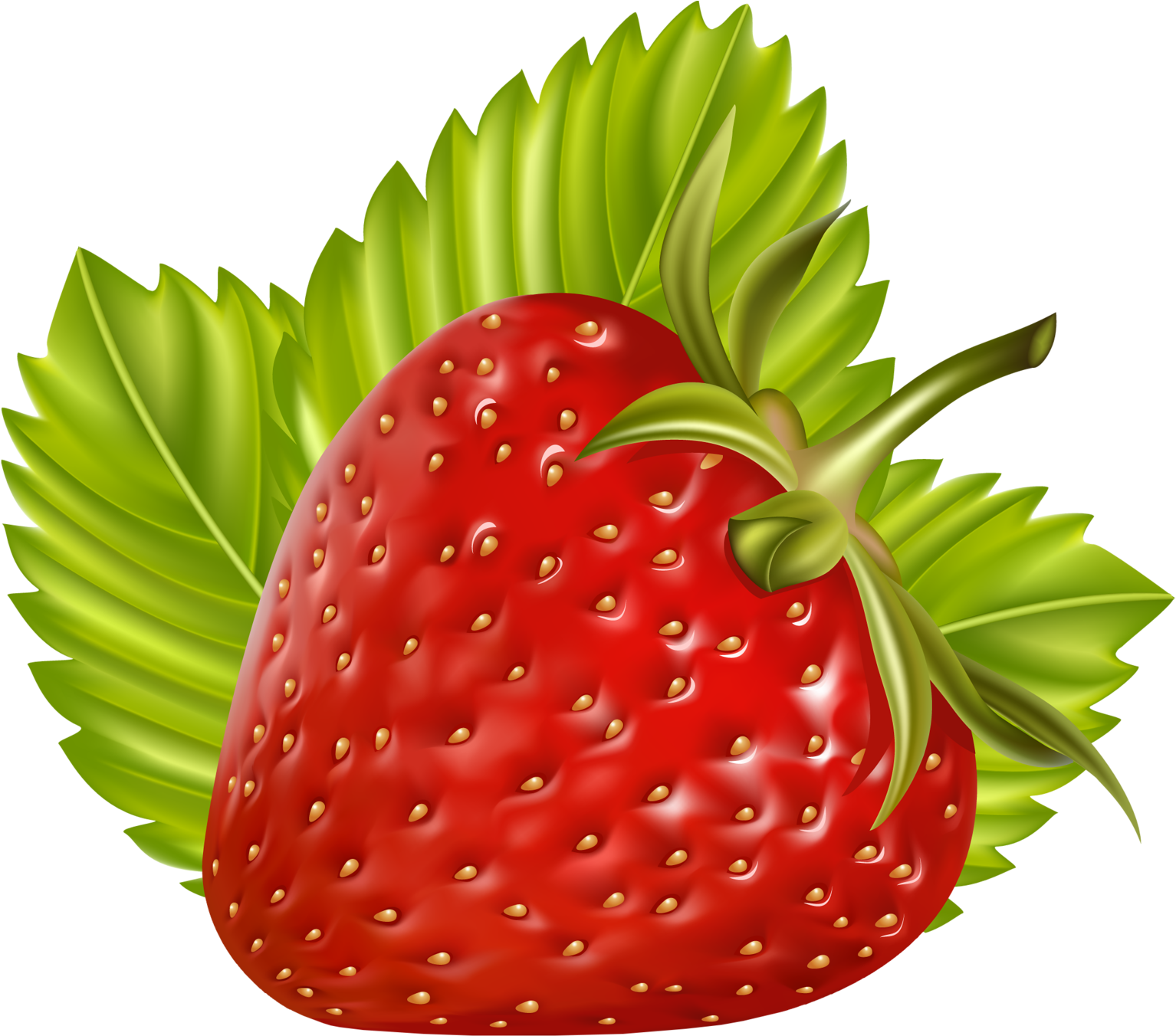 Яндекс - Фотки - Strawberry (1600x1505), Png Download