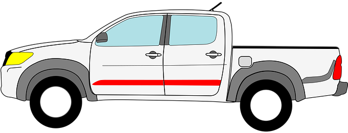 Hilux Clipart (680x340), Png Download