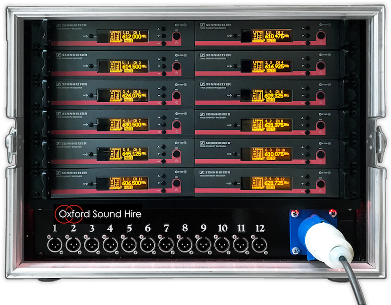 Multi Channel Wireless System With 12 Receivers For - Display Device (800x622), Png Download