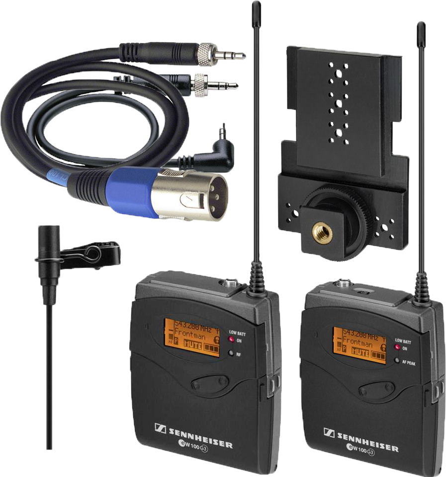 Sennheiser Ew112p G3 Wireless Lavalier Microphone Set - Sennheiser Ew 122-p G3 / E-band (925x970), Png Download