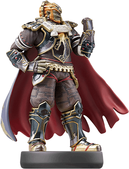 Smash Bros Ganon Amiibo (500x537), Png Download