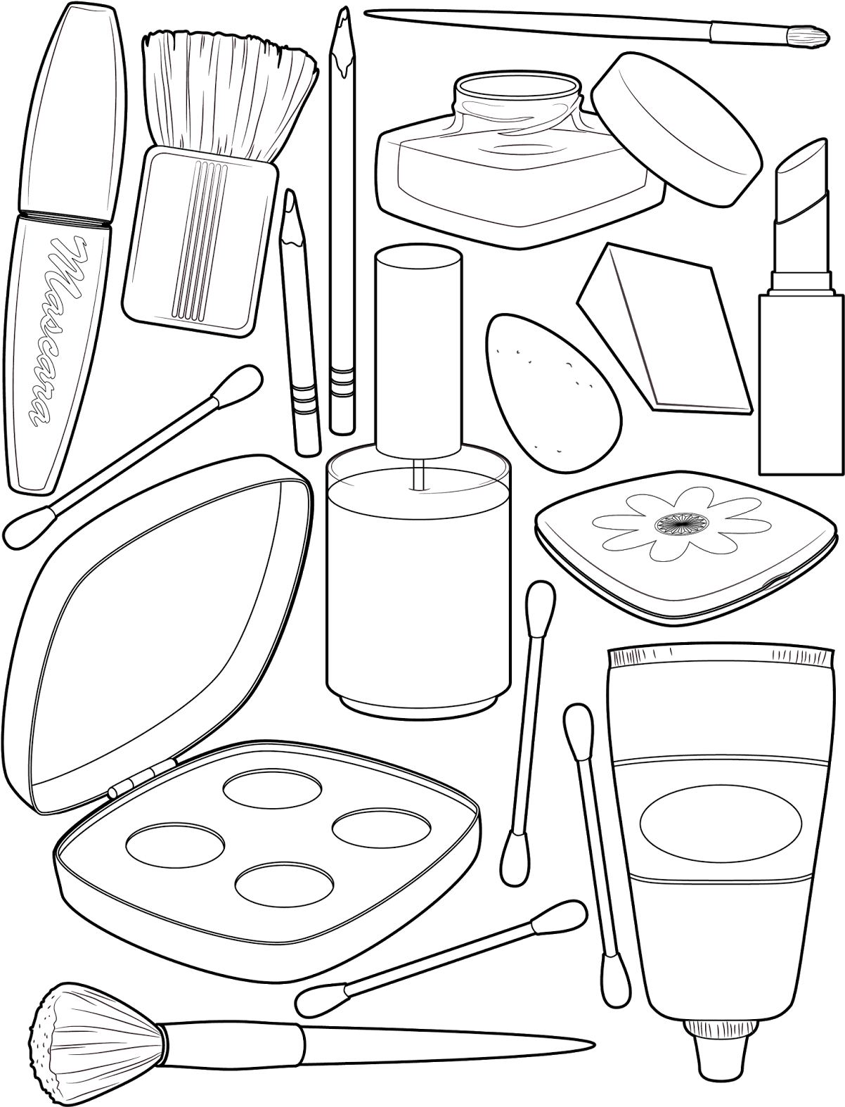 Paint Splatter Coloring Pages With Collection Of Free - Coloring Book (1237x1600), Png Download