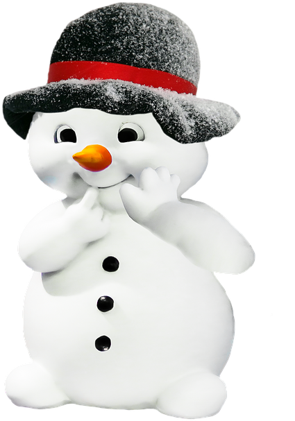 Winter, Snow Man, Fig, Png, Christmas, Deco, Funny - Kettler Axos 3 Indoor Table Tennis Table - Grey (536x720), Png Download