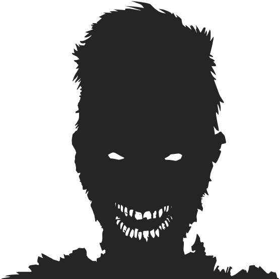 Zombie (556x553), Png Download