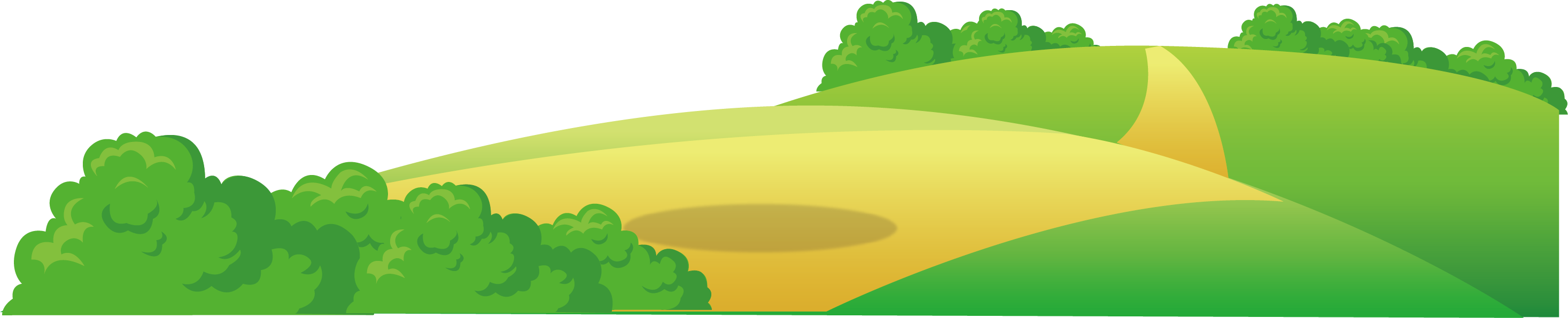 Mountain Png Vector - Vector Mountain Png (2934x596), Png Download