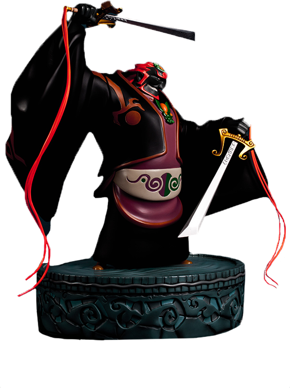The Legend Of Zelda - Legend Of Zelda: The Wind Waker Ganondorf Statue (570x761), Png Download