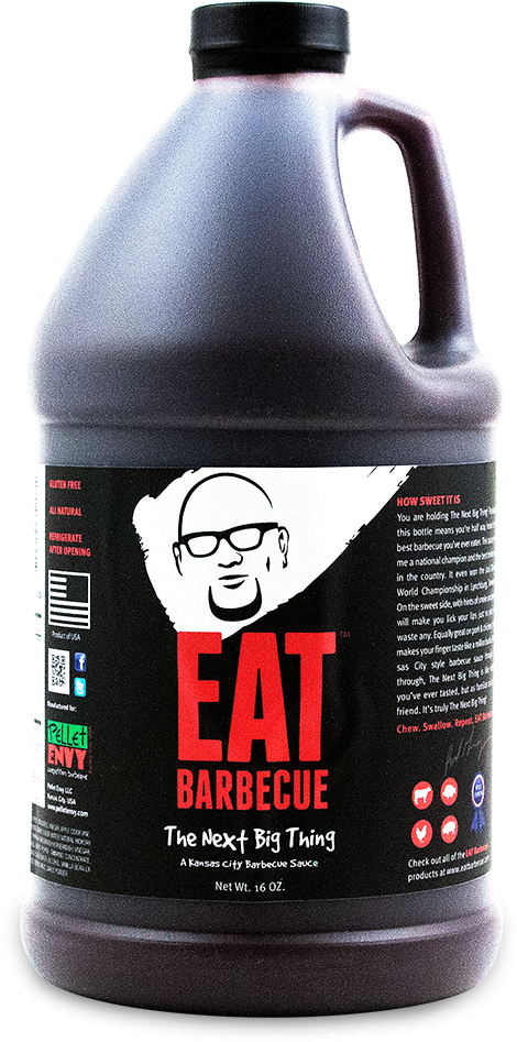 Eat Barbecue The Next Big Thing Bbq Sauce - Eat Barbecue The Most Powerful Stuff Bbq Rub - 29oz (1000x1000), Png Download