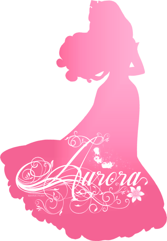 Disney Princess Photo - Disney Princess Silhouette Aurora (553x799), Png Download