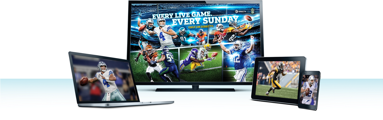 Directv Devices - Television Set (1500x540), Png Download
