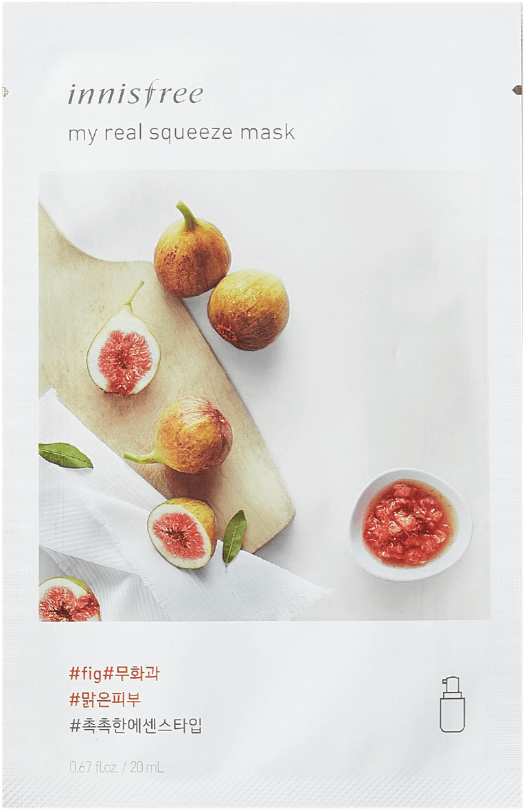 Innisfree My Real Squeeze Fig - Innisfree My Real Squeeze Mask Fig (1200x1340), Png Download