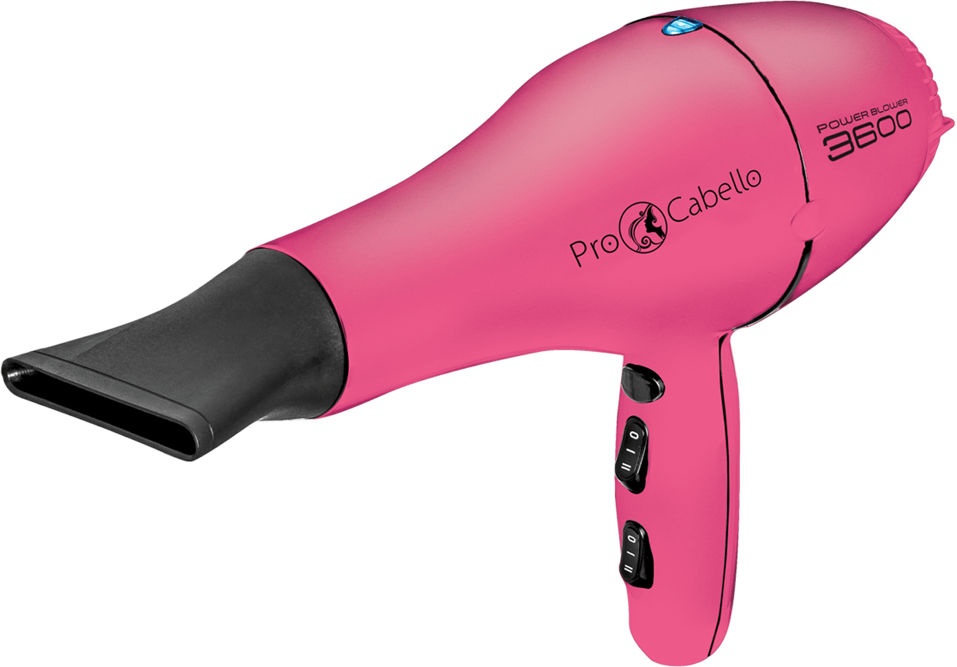 Hair Dryer Png Pic - Procabello Professional Hair Blow Dryer (pink) (1500x1500), Png Download