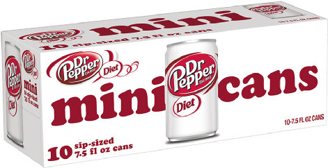 Pepper Dt Dr Pepper Scn - Dr Pepper (500x268), Png Download