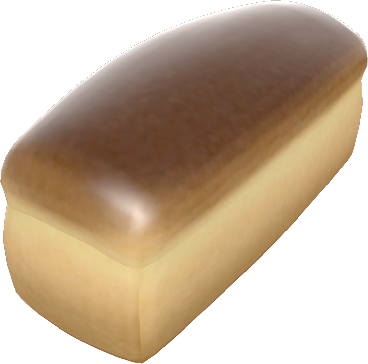 Bread Loaf - Loaf Of Bread Png (727x718), Png Download