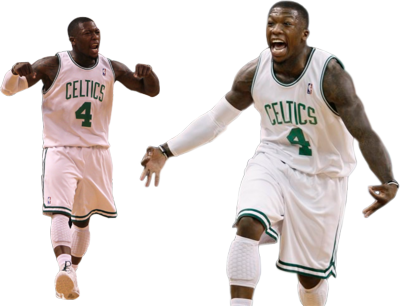 Nate Robinson Celtics Png - Nate Robinson Png (400x306), Png Download