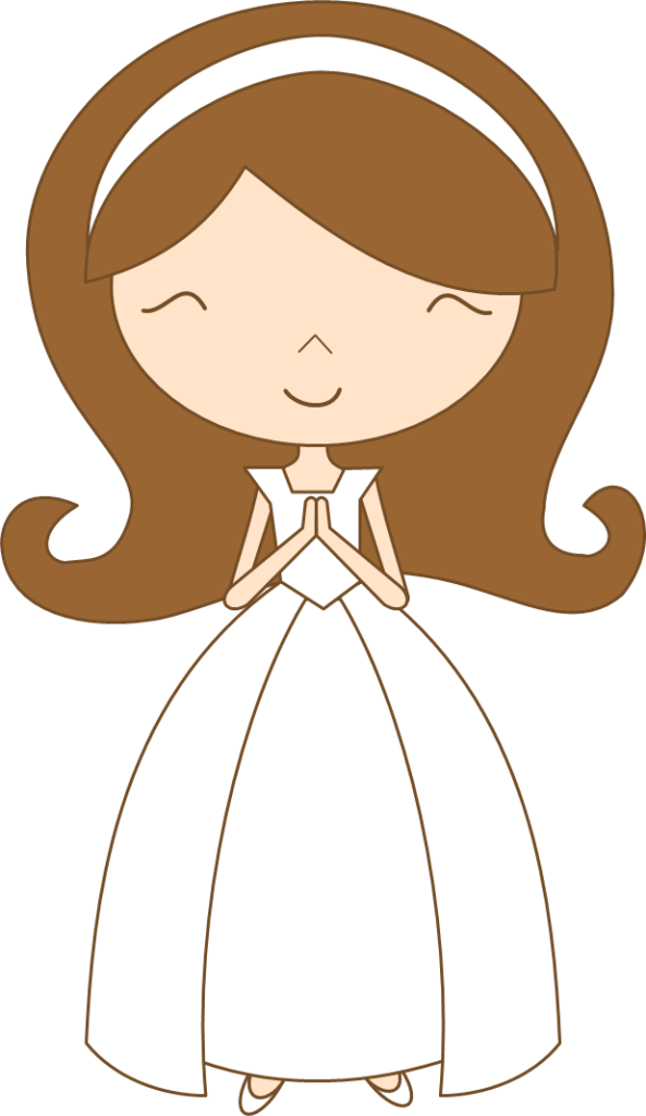Gracias X Las Lindas Imagenes Con Esta Muñequita - Muñeca Comunion Png (593x1024), Png Download