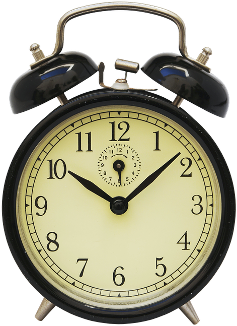 Clock,alarm Clock,time Of,time - Alarm Clock Ringing Gif (500x616), Png Download