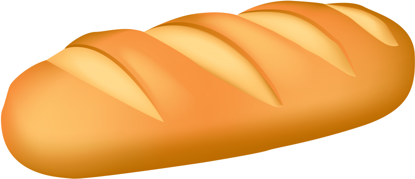 Free Png Loaf Bread Png Images Transparent - Bread Clipart (850x373), Png Download