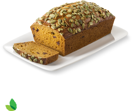 Pumpkin Bread Recipe With Truvía® Brown Sugar Blend - Pumpkin Bread (460x533), Png Download