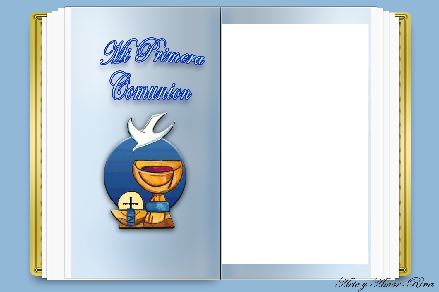 Libro De Primera Comunión - Art (1500x1000), Png Download