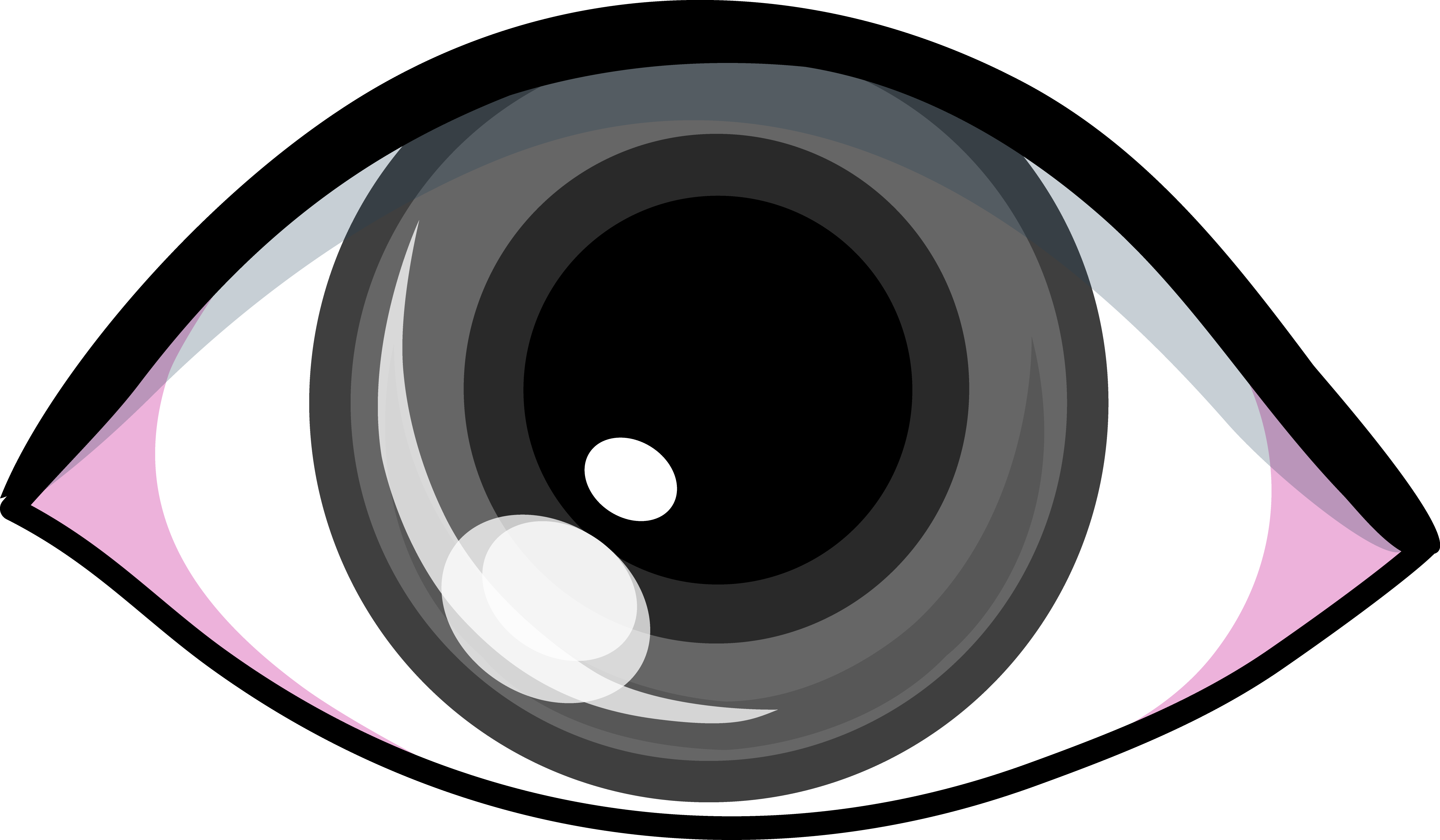Eye Clipart Graphic - Eye Ball Clip Art (5076x2962), Png Download