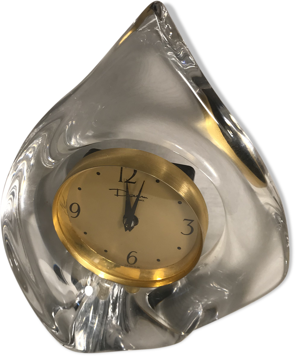 Daum Nancy Crystal Clock - Daum (1457x1457), Png Download