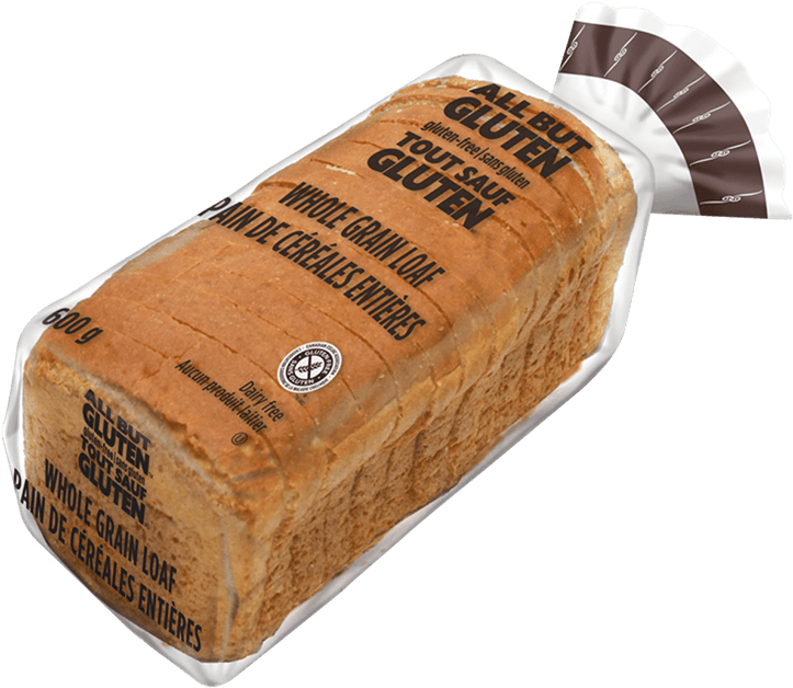 Whole Grain Loaf - Bread (900x826), Png Download