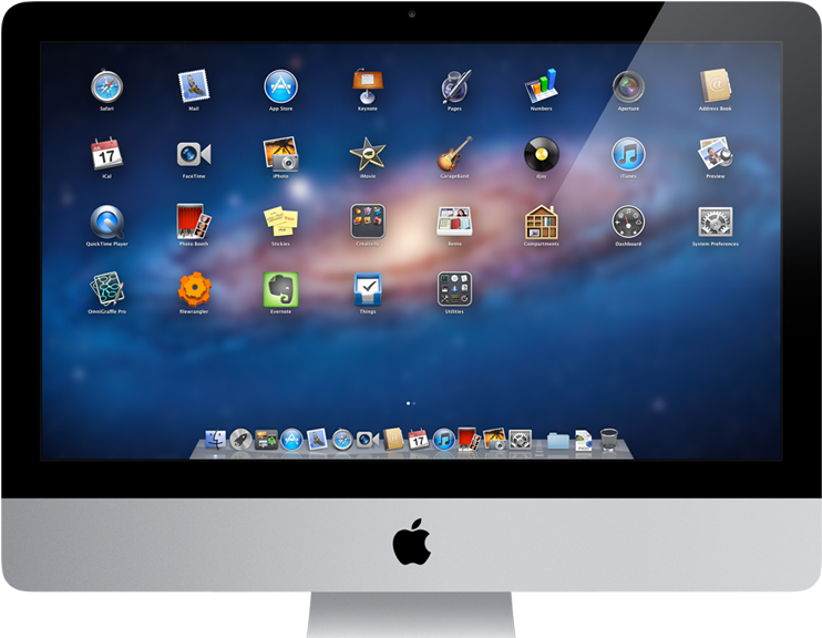 Apple Computers Or Nothing At Home For - Os X Lion (980x575), Png Download