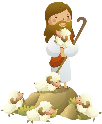 Primera Comunion Simbolos Vector Png - Imagenes De Jesus Para Niños (411x500), Png Download