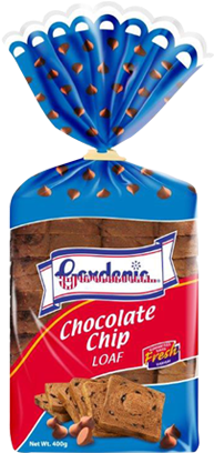 Chocolate Chip Loaf 400g - Chocolate (500x500), Png Download