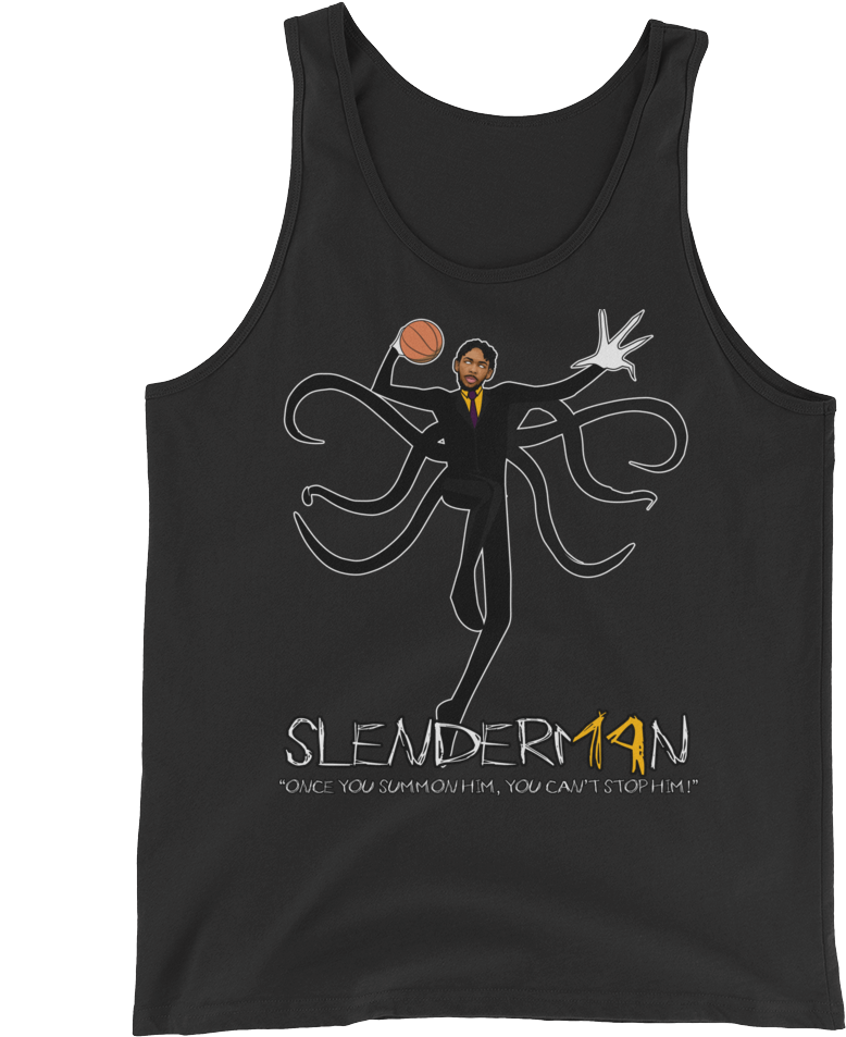 Slender Man Ingram Tank Top - Life, Liberty, & Strong Coffee (black) Unisex Tank (1000x1000), Png Download
