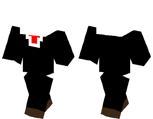 Minecraft Skins Sleneer Man (528x418), Png Download