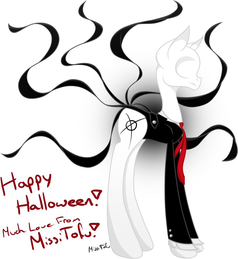 Missitofu, Creepypasta, Earth Pony, Halloween, Pony, - Illustration (866x923), Png Download