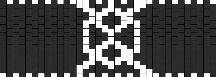 Slender Man Circle X - Monochrome (714x256), Png Download