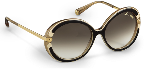 Louis Vuitton Anthea Sunglasses - Louis Vuitton Sunglasses Female (620x331), Png Download