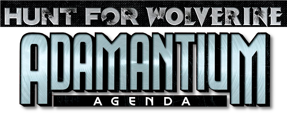 Hunt For Wolverine Adamantium Agenda Logo - Hunt For Wolverine (986x394), Png Download