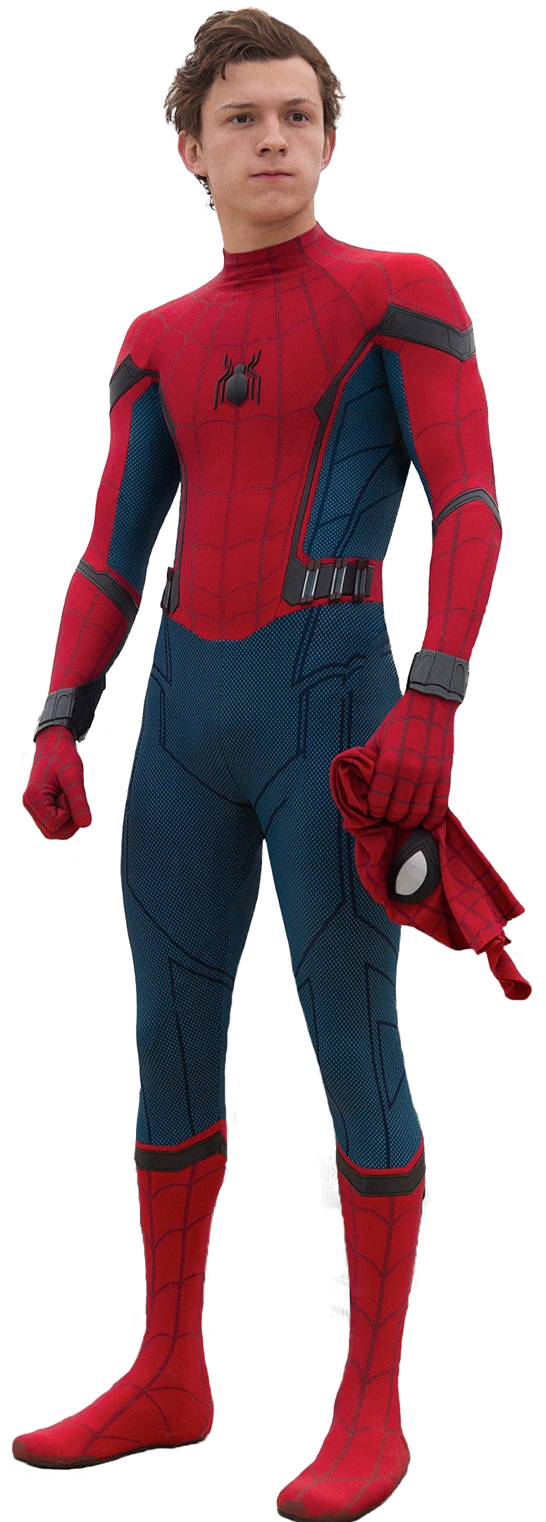 Spiderman Infinitywar Tomholland Avengers Marvel - Tom Holland Spiderman Png (944x2160), Png Download