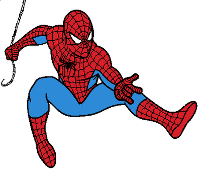 Marvel Baby Spiderman - Spiderman Clipart Free (400x340), Png Download