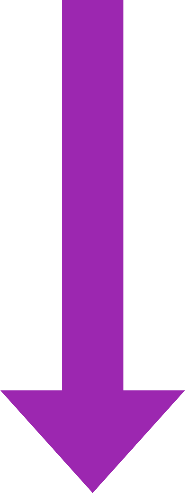 Down Arrow Long (1600x1600), Png Download