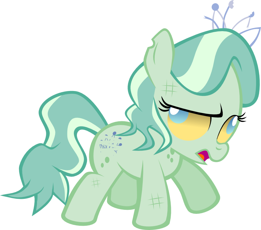Magerblutooth, Diamond Tiara, Safe, Simple Background, - Mlp Insanity Diamond Tiara (852x753), Png Download