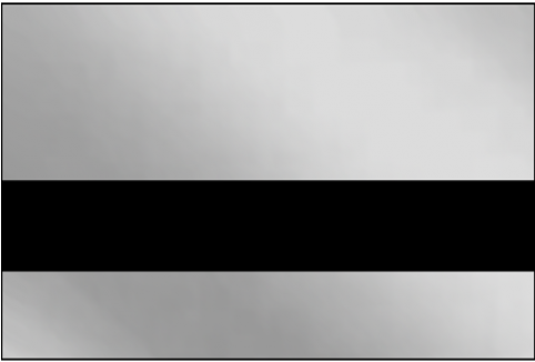 Rowmark Flexibrass Trophy Silver/black - Monochrome (500x588), Png Download