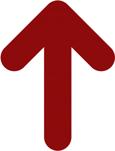 Red Arrow Up Image Png (500x657), Png Download