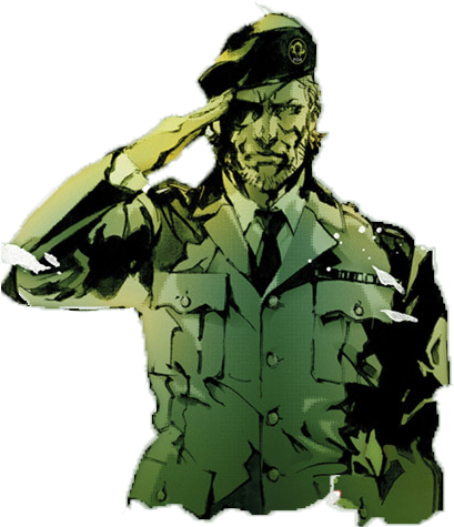 View Samegoogleiqdbsaucenao Salute , - Metal Gear Solid 3: Subsistence [ps2 Game] (436x474), Png Download