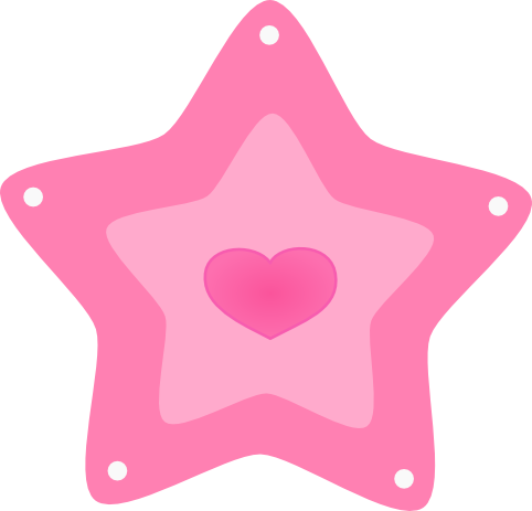Confetti Border Png Hg Cu - Estrellas Rosas Png (482x463), Png Download