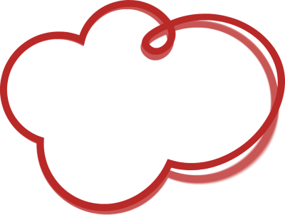 Red Shape Cliparts - Hand Drawn Shape Png (400x302), Png Download
