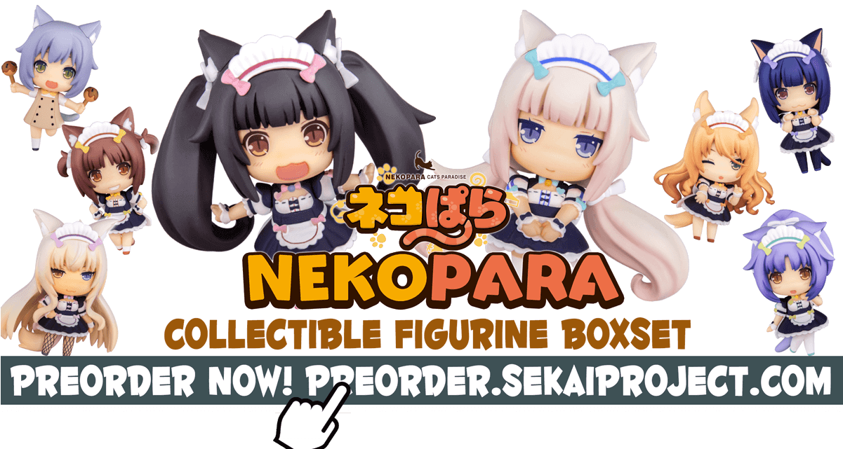 Including Eight Individual 60 Mm Tall, Pvc Figurines - Nekopara Cats Paradise Trading Figure Box 8 Figures (1200x700), Png Download