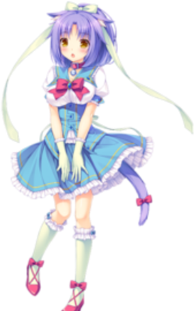 Female - Cinnamon Nekopara (420x480), Png Download