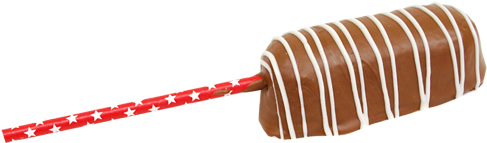 Gourmet Milk Chocolate Covered Twinkie Pops For Fresh - Milk Chocolate Covered (500x500), Png Download