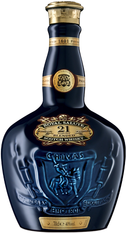 Royal Salute - Chivas Royal Salute Png (250x601), Png Download